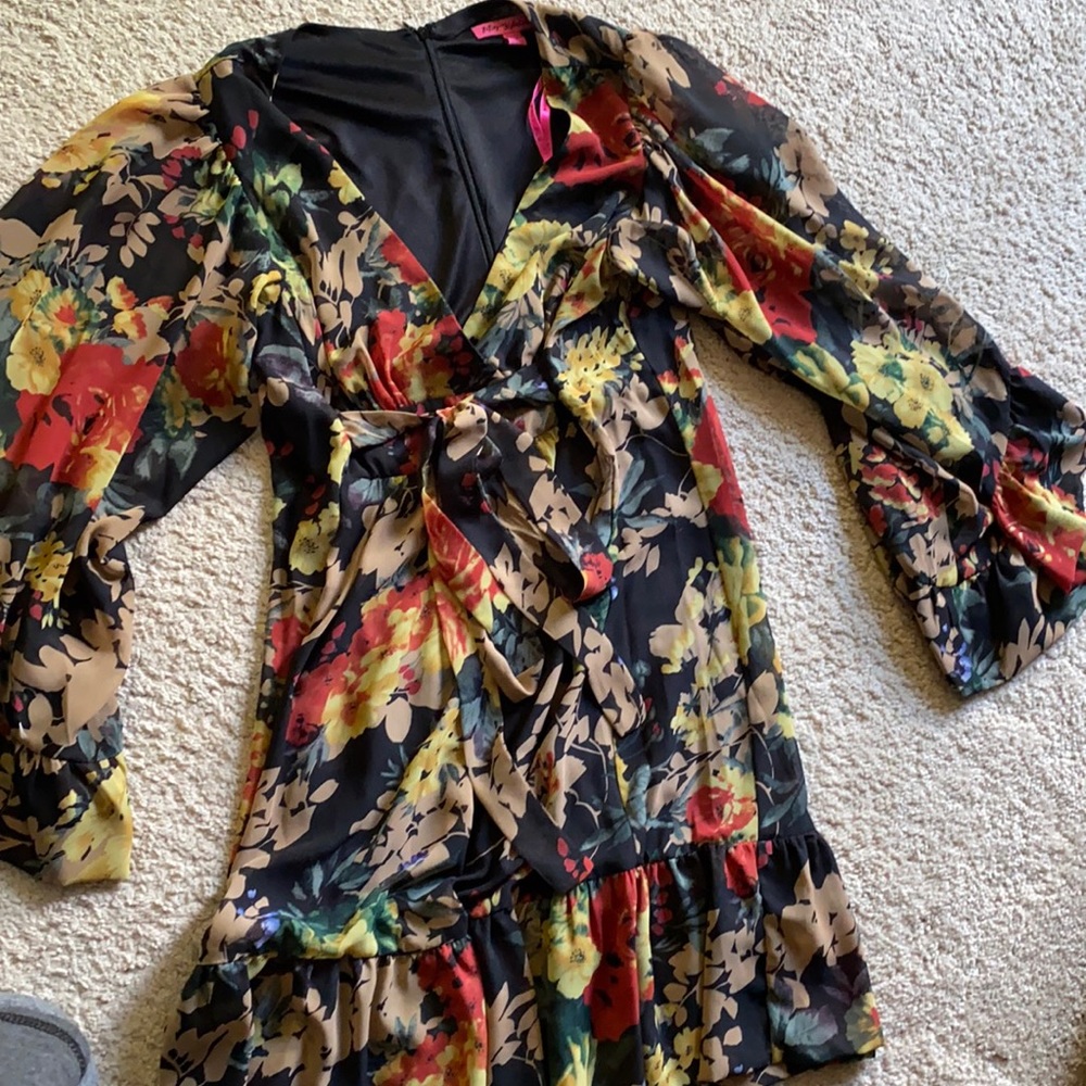 Colorful betsey Johnson dress